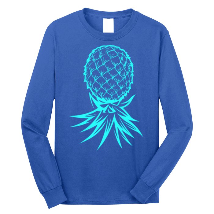 Party Mode Upside Down Pineapple Swinger Vanilla Swapping Great Gift Long Sleeve Shirt