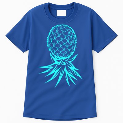 Party Mode Upside Down Pineapple Swinger Vanilla Swapping Great Gift Tall T-Shirt