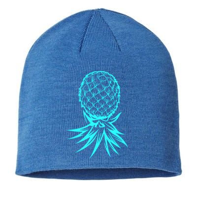 Party Mode Upside Down Pineapple Swinger Vanilla Swapping Great Gift Sustainable Beanie