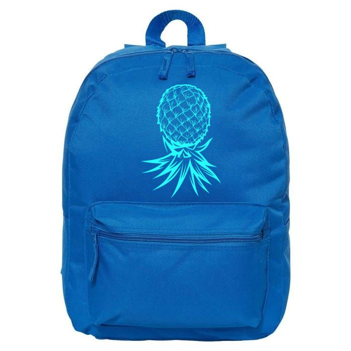 Party Mode Upside Down Pineapple Swinger Vanilla Swapping Great Gift 16 in Basic Backpack