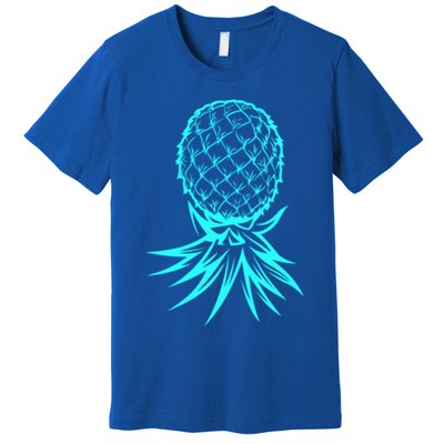 Party Mode Upside Down Pineapple Swinger Vanilla Swapping Great Gift Premium T-Shirt