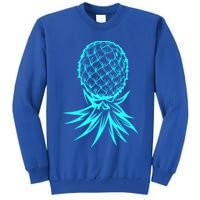 Party Mode Upside Down Pineapple Swinger Vanilla Swapping Great Gift Tall Sweatshirt