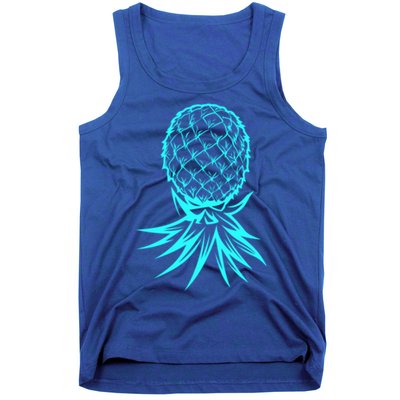 Party Mode Upside Down Pineapple Swinger Vanilla Swapping Great Gift Tank Top