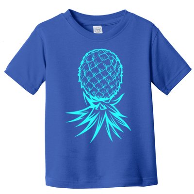 Party Mode Upside Down Pineapple Swinger Vanilla Swapping Great Gift Toddler T-Shirt