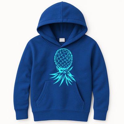Party Mode Upside Down Pineapple Swinger Vanilla Swapping Great Gift Kids Hoodie