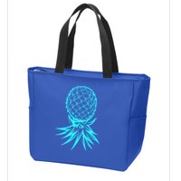 Party Mode Upside Down Pineapple Swinger Vanilla Swapping Great Gift Zip Tote Bag