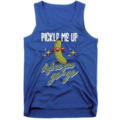 Pickle Me Up Before You Gogo Pickles Lover Cool Gift Tank Top