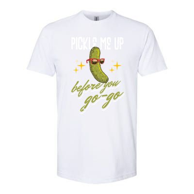 Pickle Me Up Before You Gogo Pickles Lover Cool Gift Softstyle CVC T-Shirt