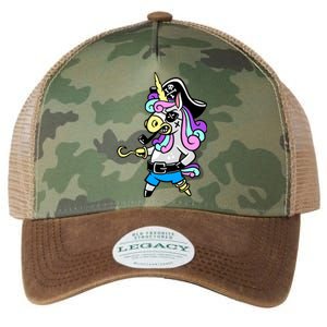 Pirate Magical Unicorn Legacy Tie Dye Trucker Hat