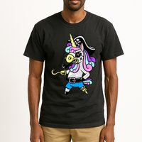 Pirate Magical Unicorn Tall T-Shirt