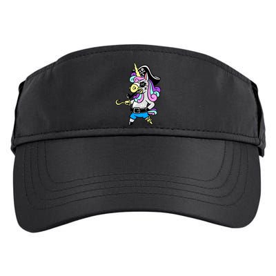 Pirate Magical Unicorn Adult Drive Performance Visor
