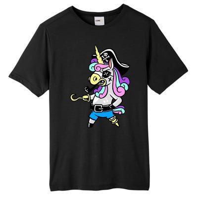 Pirate Magical Unicorn Tall Fusion ChromaSoft Performance T-Shirt