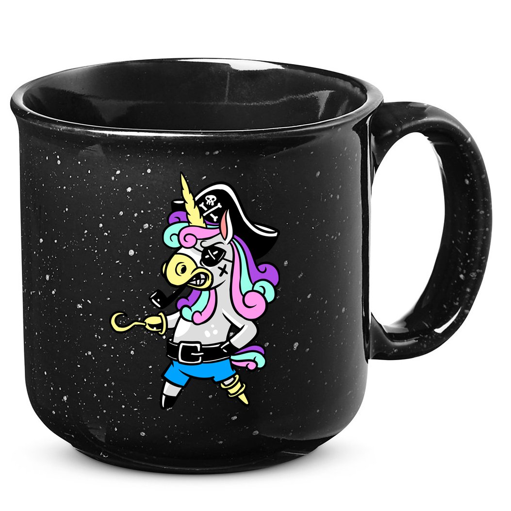 Pirate Magical Unicorn 15oz Campfire Ceramic Mug