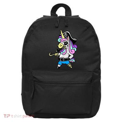 Pirate Magical Unicorn 16 in Basic Backpack