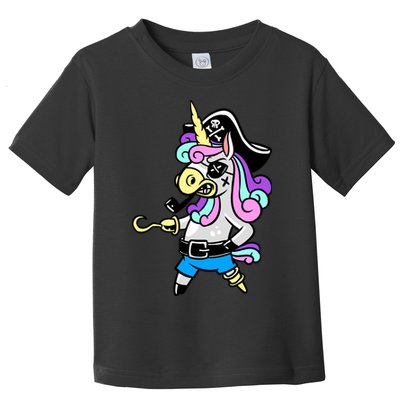 Pirate Magical Unicorn Toddler T-Shirt