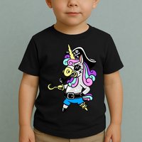 Pirate Magical Unicorn Toddler T-Shirt