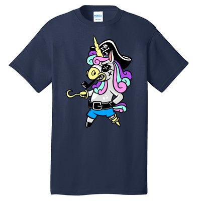 Pirate Magical Unicorn Tall T-Shirt