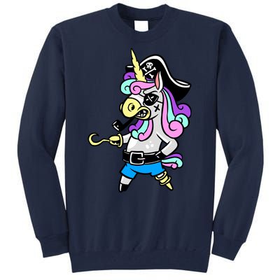 Pirate Magical Unicorn Tall Sweatshirt