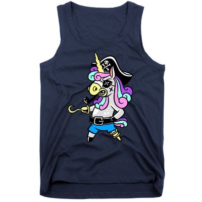 Pirate Magical Unicorn Tank Top