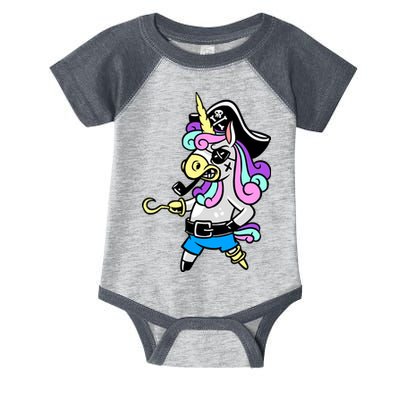 Pirate Magical Unicorn Infant Baby Jersey Bodysuit