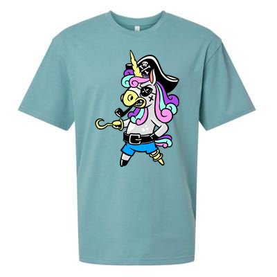 Pirate Magical Unicorn Sueded Cloud Jersey T-Shirt