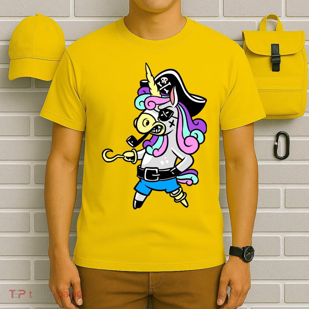 Pirate Magical Unicorn T-Shirt