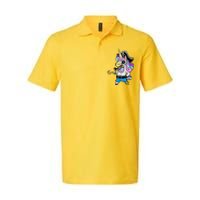 Pirate Magical Unicorn Softstyle Adult Sport Polo