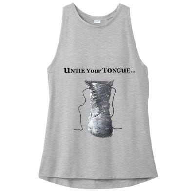 Paul Mescal Untie Your Tongue Ladies PosiCharge Tri-Blend Wicking Tank