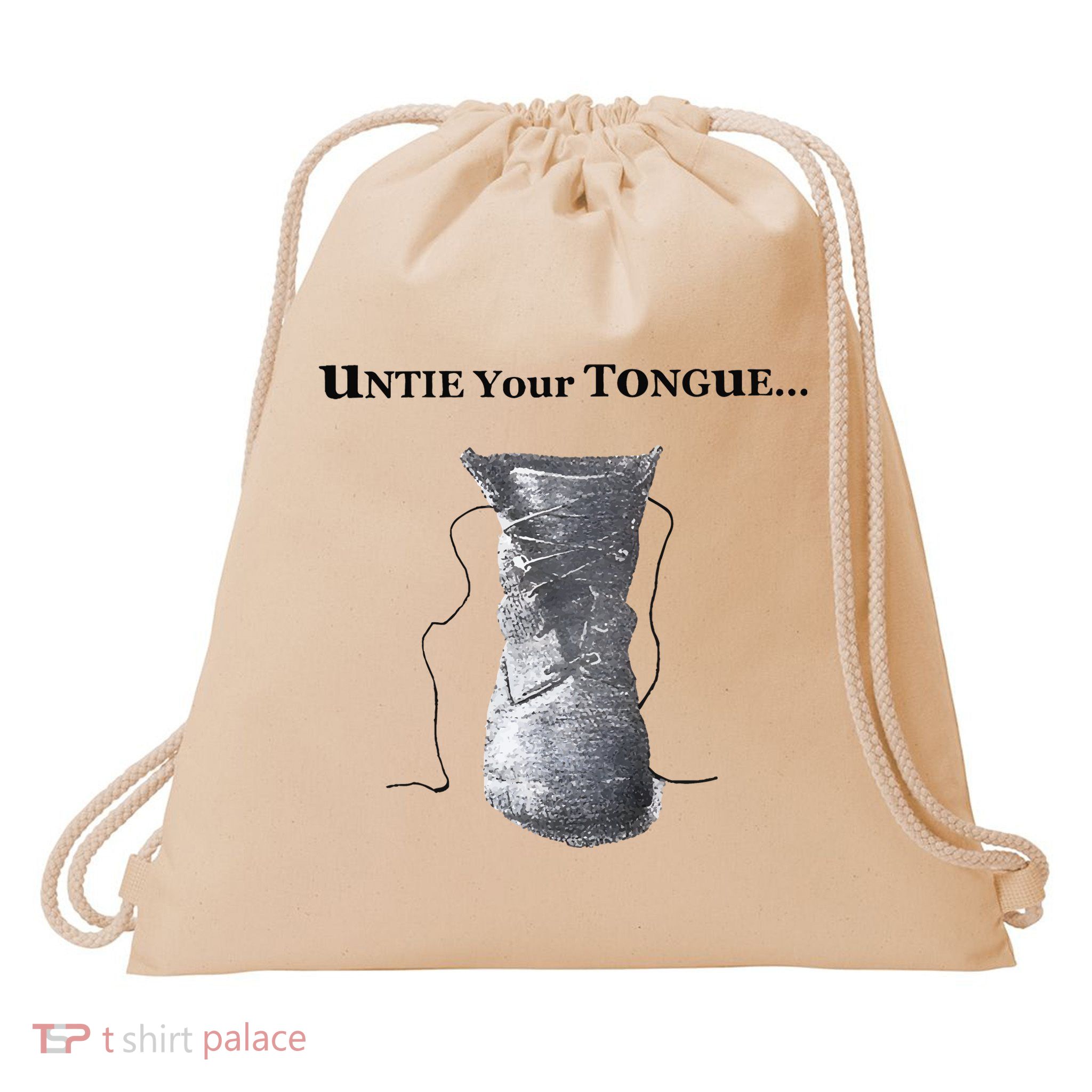 Paul Mescal Untie Your Tongue Drawstring Bag