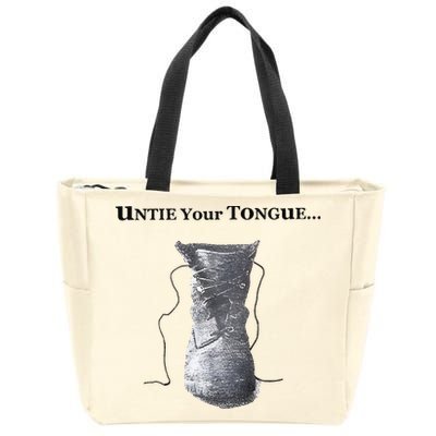 Paul Mescal Untie Your Tongue Zip Tote Bag