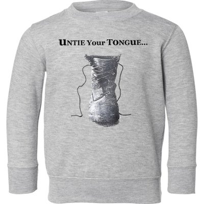 Paul Mescal Untie Your Tongue Toddler Sweatshirt