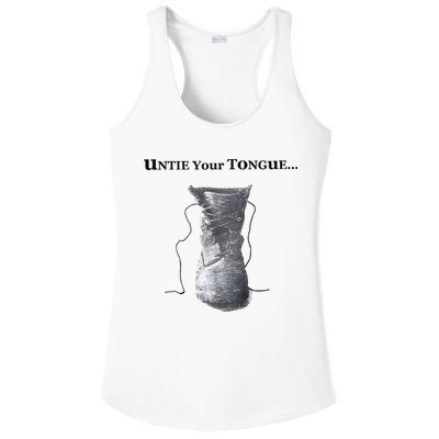 Paul Mescal Untie Your Tongue Ladies PosiCharge Competitor Racerback Tank