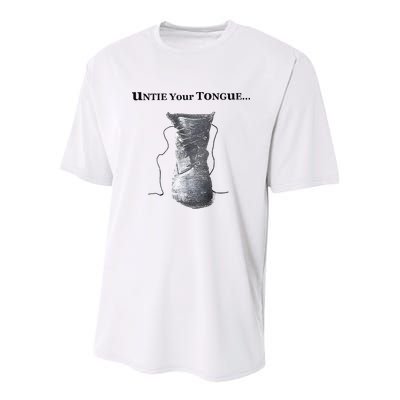 Paul Mescal Untie Your Tongue Youth Performance Sprint T-Shirt