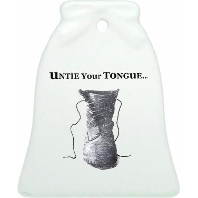 Paul Mescal Untie Your Tongue Ceramic Bell Ornament