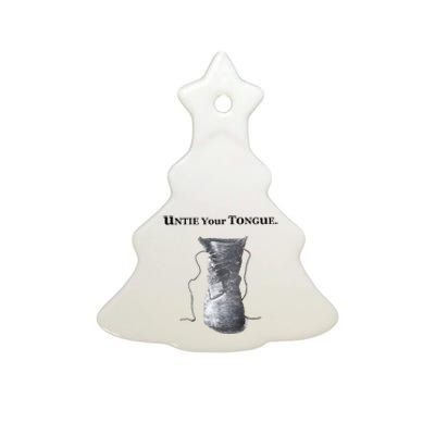 Paul Mescal Untie Your Tongue Ceramic Tree Ornament