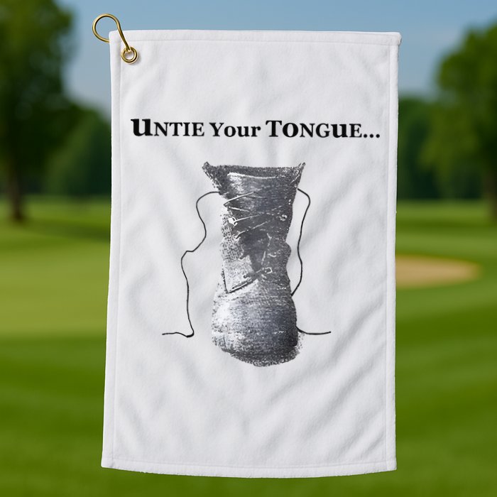 Paul Mescal Untie Your Tongue Golf Towel