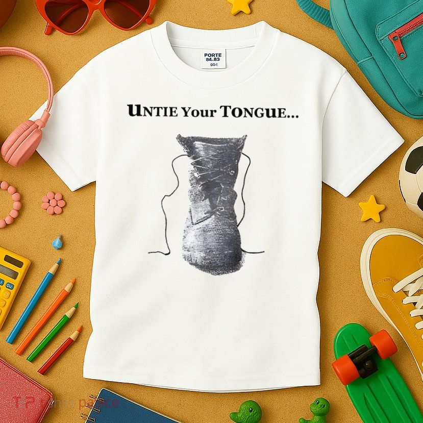 Paul Mescal Untie Your Tongue Kids T-Shirt