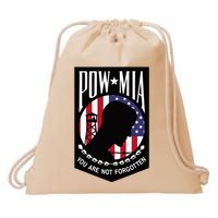 Pow Mia Usa Flag You Are Not Forgotten Drawstring Bag
