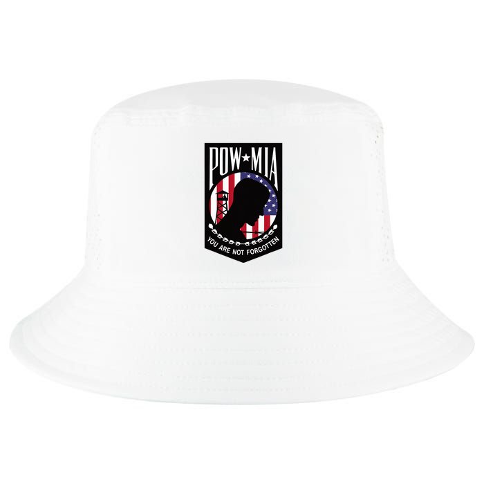 Pow Mia Usa Flag You Are Not Forgotten Cool Comfort Performance Bucket Hat