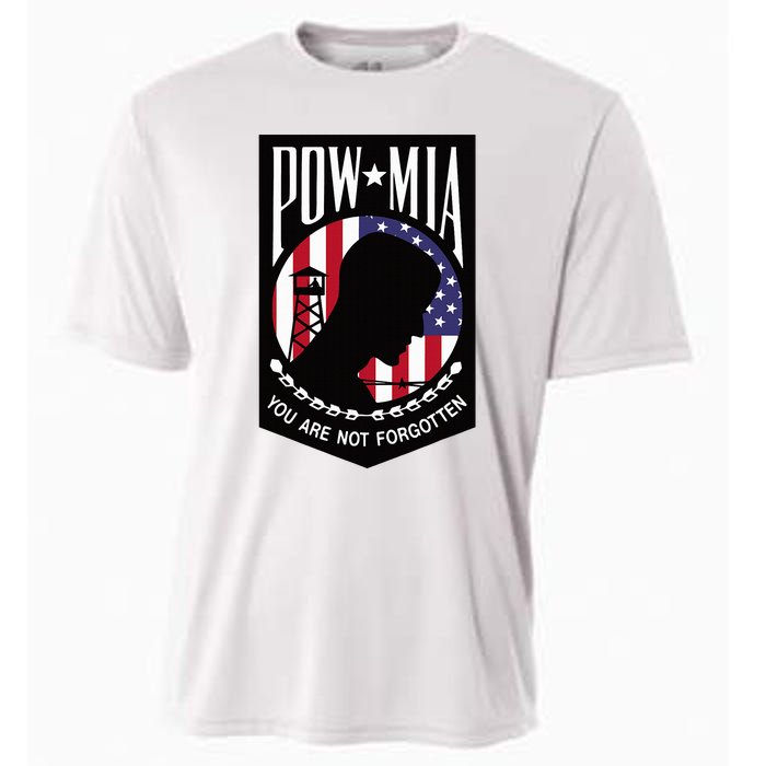 Pow Mia Usa Flag You Are Not Forgotten Cooling Performance Crew T-Shirt