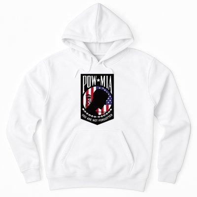Pow Mia Usa Flag You Are Not Forgotten Hoodie
