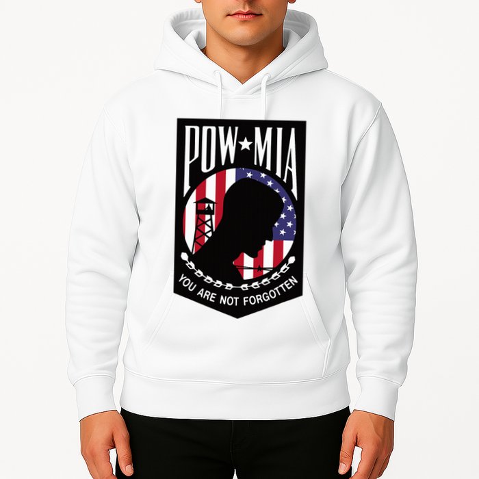 Pow Mia Usa Flag You Are Not Forgotten Hoodie