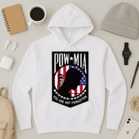 Pow Mia Usa Flag You Are Not Forgotten Hoodie