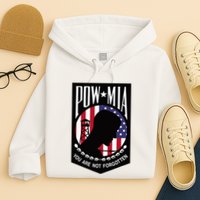 Pow Mia Usa Flag You Are Not Forgotten Hoodie