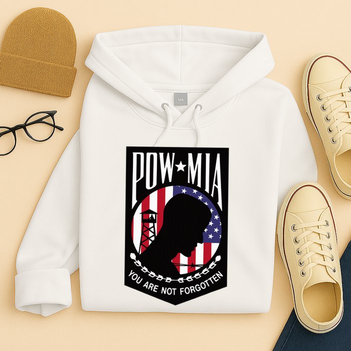 Pow Mia Usa Flag You Are Not Forgotten Hoodie