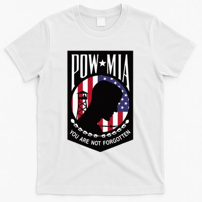 Pow Mia Usa Flag You Are Not Forgotten T-Shirt