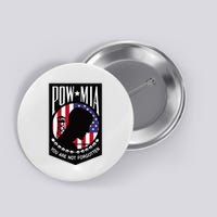 Pow Mia Usa Flag You Are Not Forgotten Button