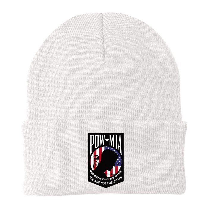 Pow Mia Usa Flag You Are Not Forgotten Beanie
