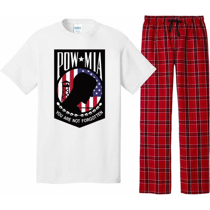 Pow Mia Usa Flag You Are Not Forgotten Pajama Set