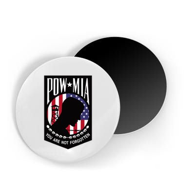 Pow Mia Usa Flag You Are Not Forgotten Magnet